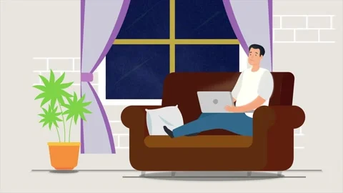 SOLAR PANEL ANIMATION CLIP, part  2 Video stock 141951663