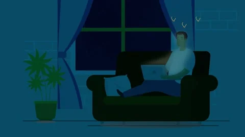 SOLAR PANEL ANIMATION CLIP, part  4 Video stock 141952277