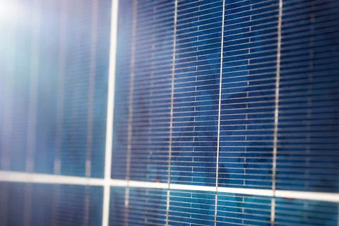 Solar panel background Stock Photos