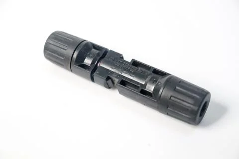 Solar Panel Cable Connector Fotos Stock