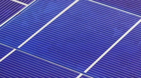 Solar panel cell elements components, detail view background Stock Footage 59861137