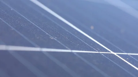 Solar panel close-up. Extra large shot of a solar panel Vidéo 116391481