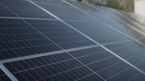 Solar Panel Close Up Stock Footage 276383741