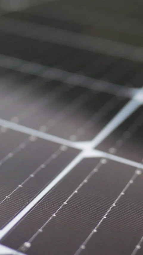 Solar Panel Close-Up Stock Footage 319573311