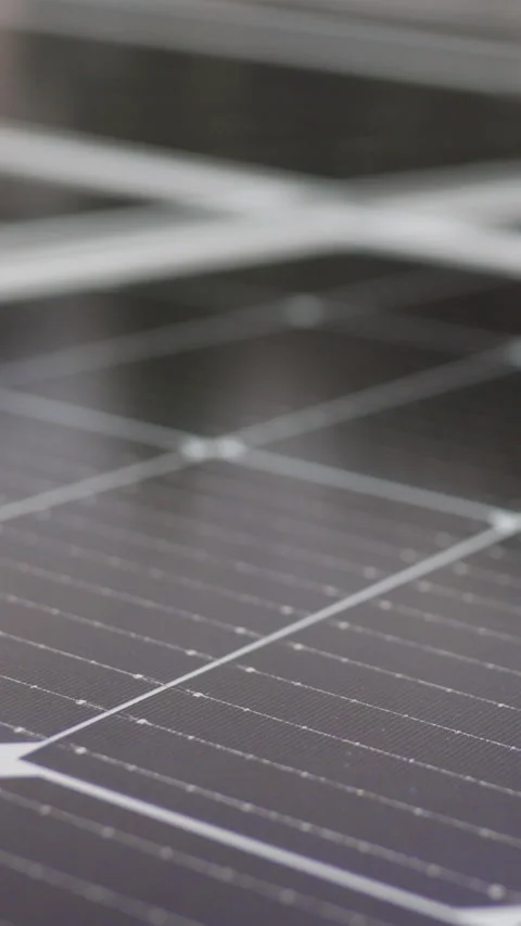 Solar Panel Close-Up Stock Footage 319583169