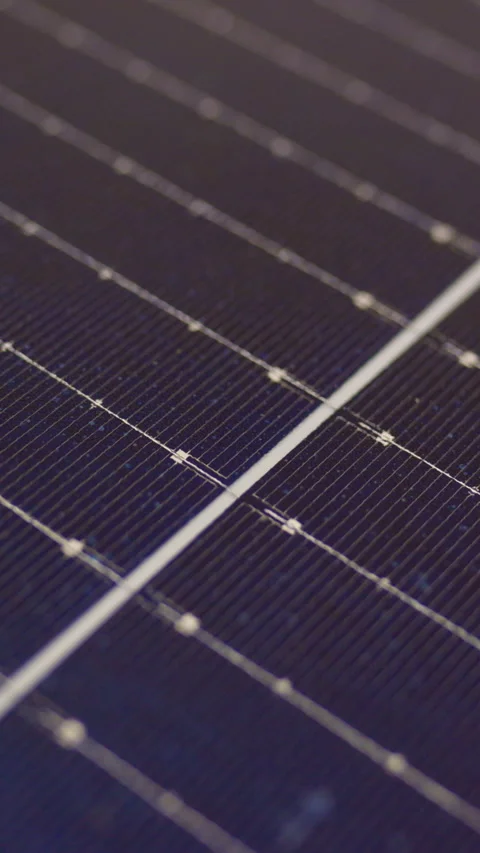 Solar Panel Close-Up Stock Footage 319586280