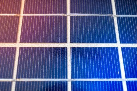Solar panel close up Stock Photos