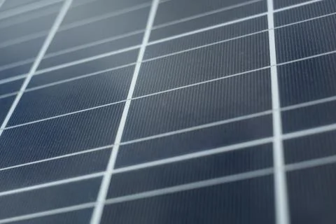 Solar Panel Closeup Stock Photos