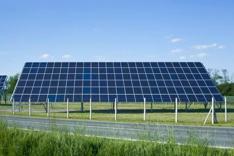 Solar Panel Collector Stock Photos