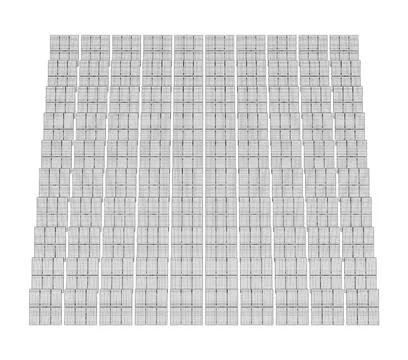 Solar Panel Concept 库存插图