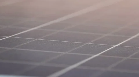 Solar Panel - Dolly Left to Right Stock Footage 64493239