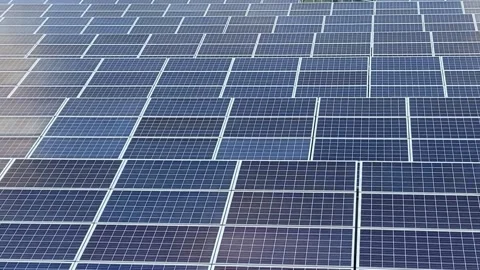 Solar Panel eco system. Alternative energy generation, ecological concept Stock Footage 254104847