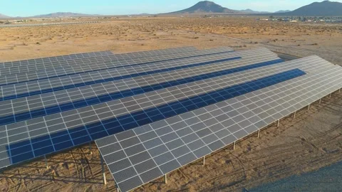 Solar Panel eco system. Alternative energy generation, ecological concept Stock Footage 254105004