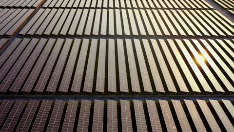 Solar Panel eco system. Alternative energy generation, ecological concept Stock Footage 254105264