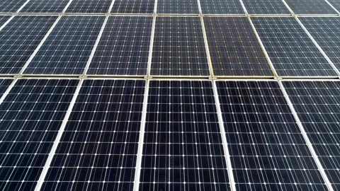Solar Panel eco system. Alternative energy generation, ecological concept Stock Footage 254105967