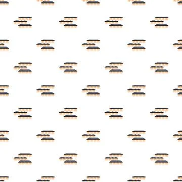 Solar panel floating light seamless pattern background Stock Illustration