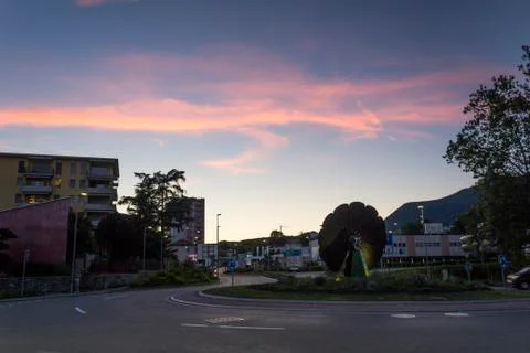 Solar Panel Flower Stock Photos