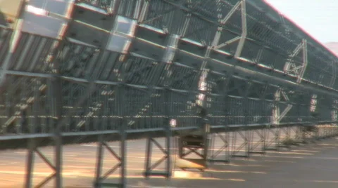 Solar panel Video stock 699373