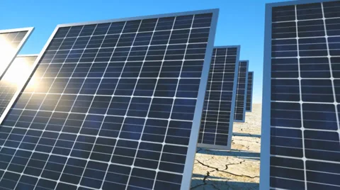 Solar panel Stock Footage 33439862
