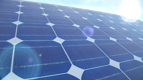 Solar Panel Stock Footage 43357061