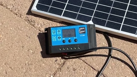 Solar Panel Generating Electricity 1 Stock Footage 150333698