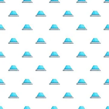 Solar panel icons forming renewable energy pattern Illustrazione stock
