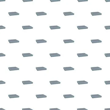 Solar panel icons seamless pattern for renewable energy background Stock Illustration