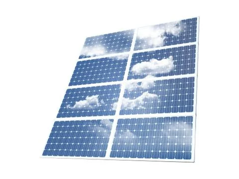 Solar panel Stock Illustration
