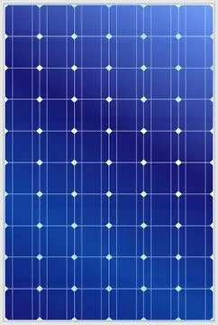 Solar panel Illustrazione stock
