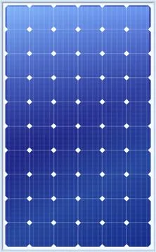 Solar panel Illustrazione stock