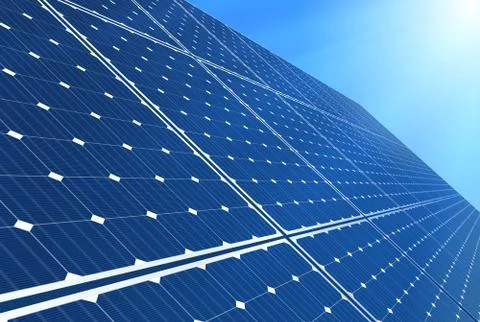 Solar panel Stock Illustration
