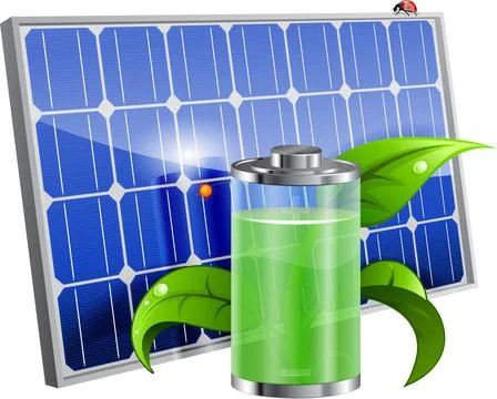 Solar Panel Stock Illustration