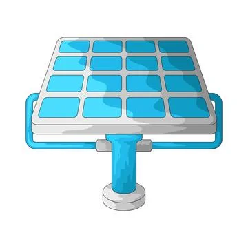 Solar Panel illustration Stock Illustration