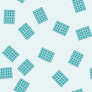 Solar panel industry glyph seamless pattern 库存插图