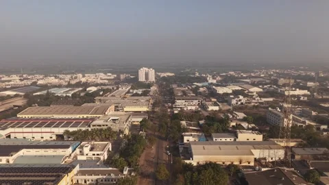 Solar panel installed across their rooftops, reflecting a commitment 库存影片 330326588