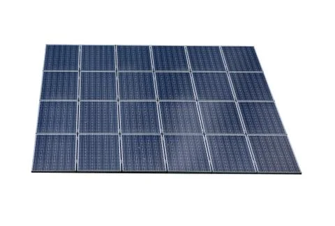 Solar panel, isolated Stock Photos