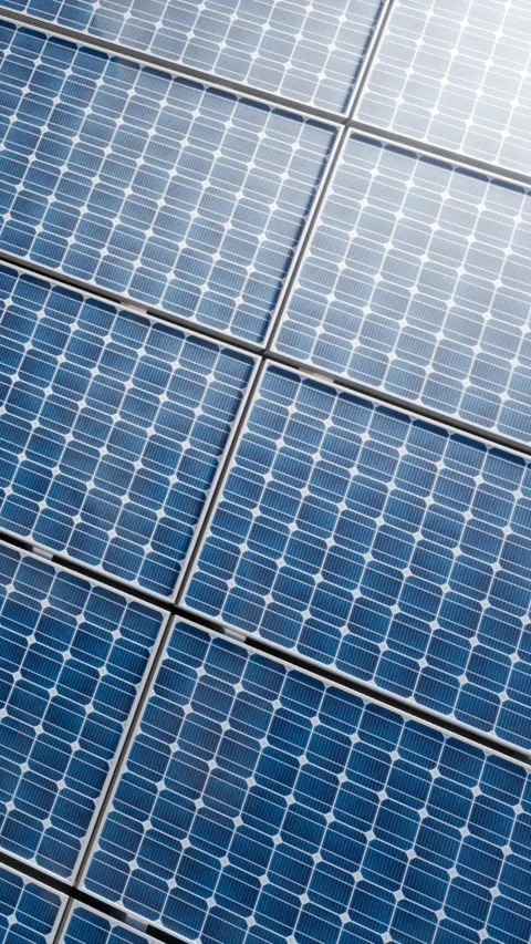 Solar panel pattern Stock Footage 303099131
