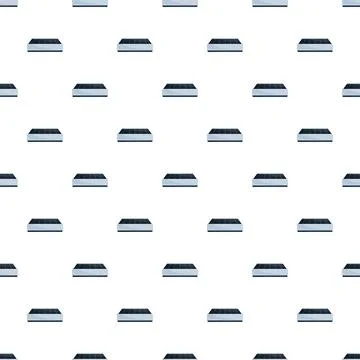 Solar panel pattern generating clean renewable energy concept Stock Illustration