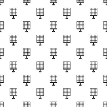 Solar panel pattern 스톡 일러스트