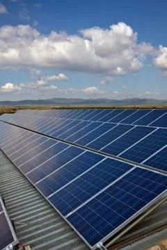 Solar panel Stock Photos