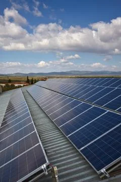 Solar panel Stock Photos