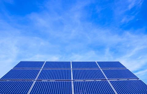 Solar panel Stock Photos