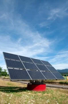 Solar panel Stock Photos