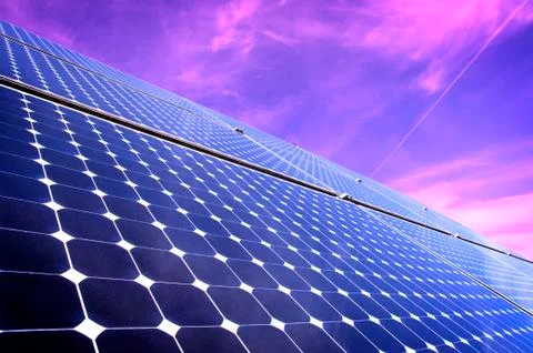 Solar panel Stock Photos