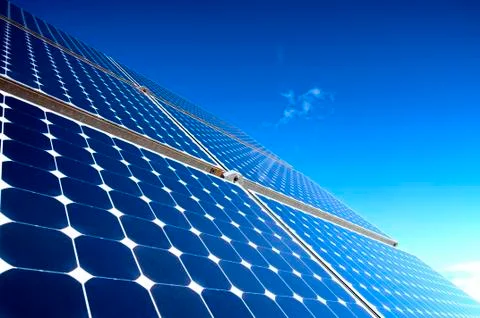 Solar panel Stock Photos