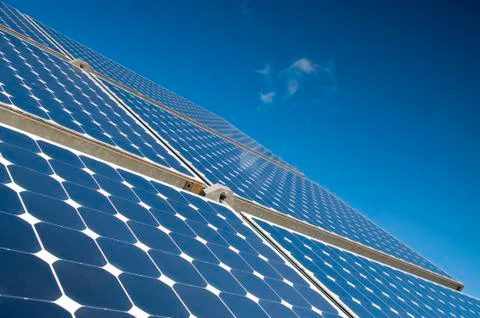 Solar panel Stock Photos