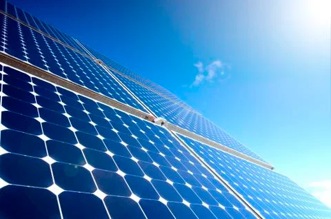 Solar panel Stock Photos