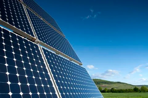 Solar panel Stock Photos