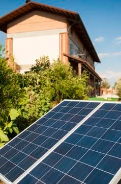 Solar panel Stock Photos