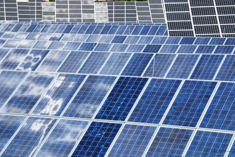 Solar panel Stock Photos